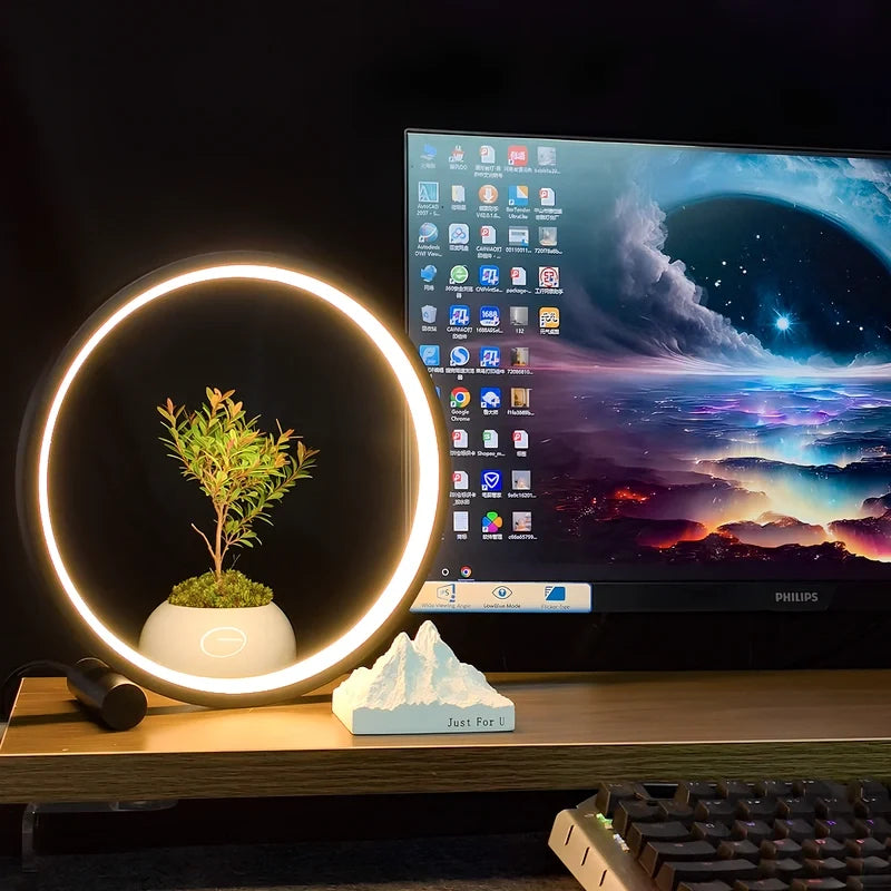Halo nachtkastlamp