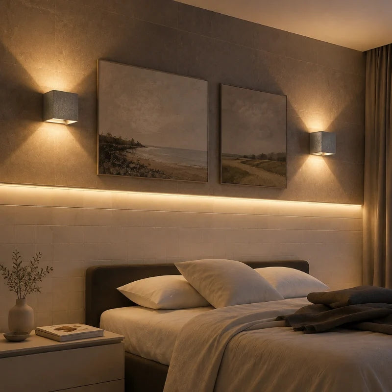 Verstelbare wandlamp