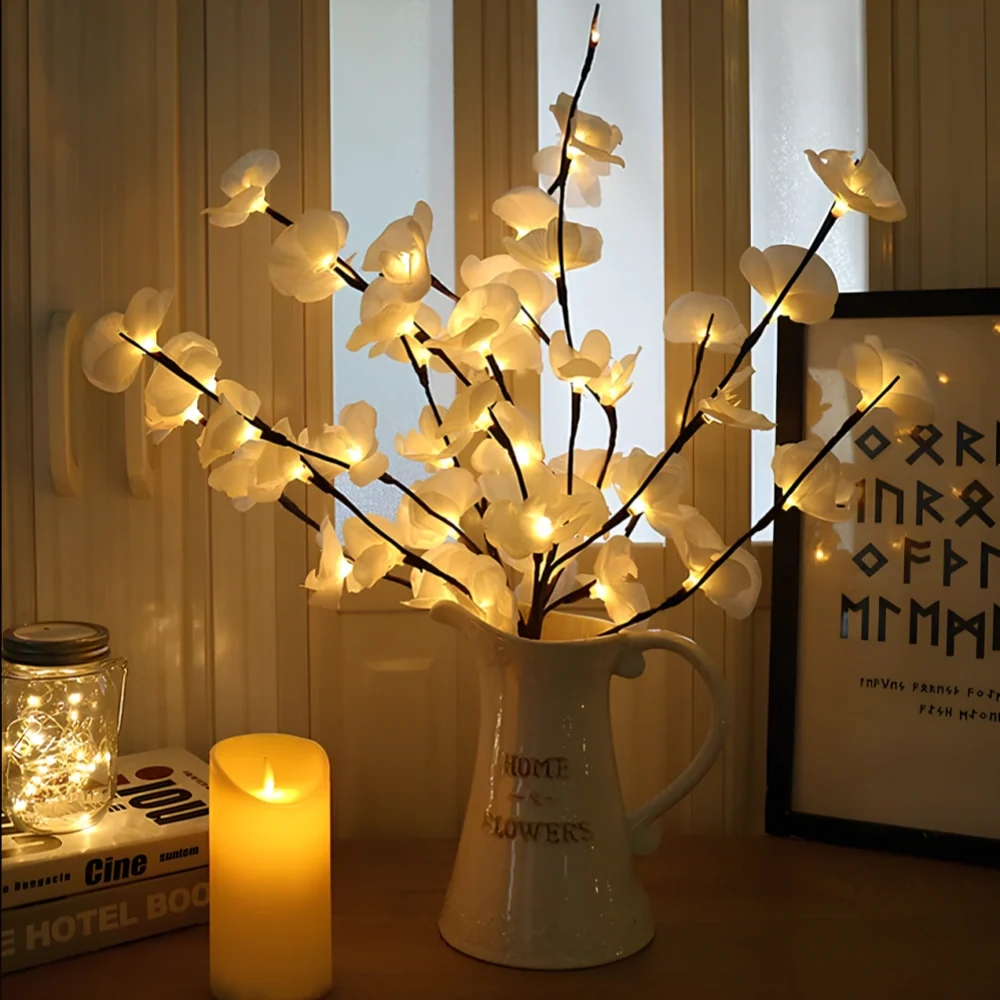 Verlichte takken