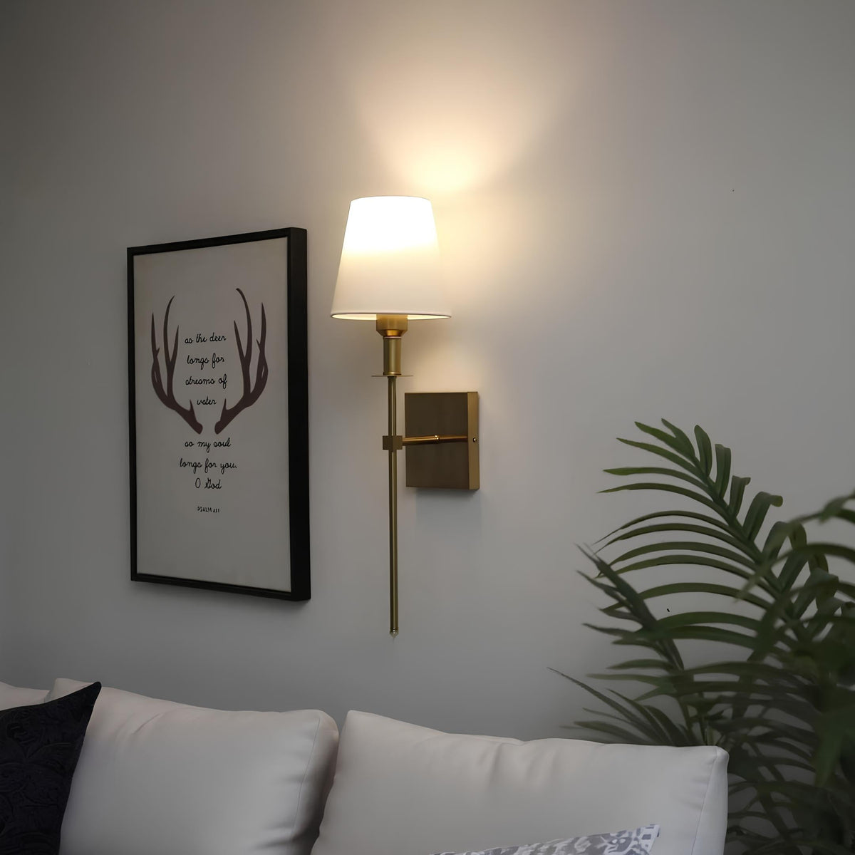 Klassieke elegante wandlamp