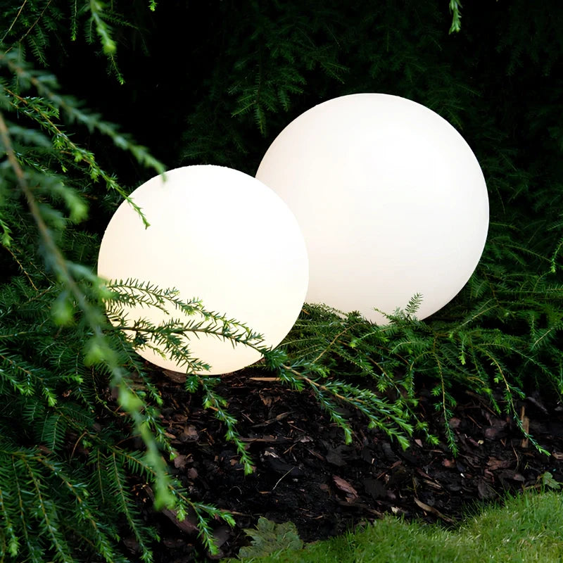 Bolvormige tuinlamp