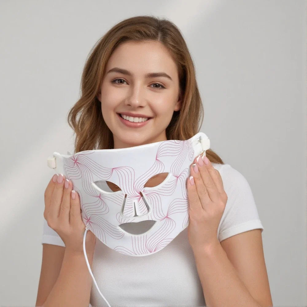 LumaDerm™ Roodlichttherapie gezichtsmaske