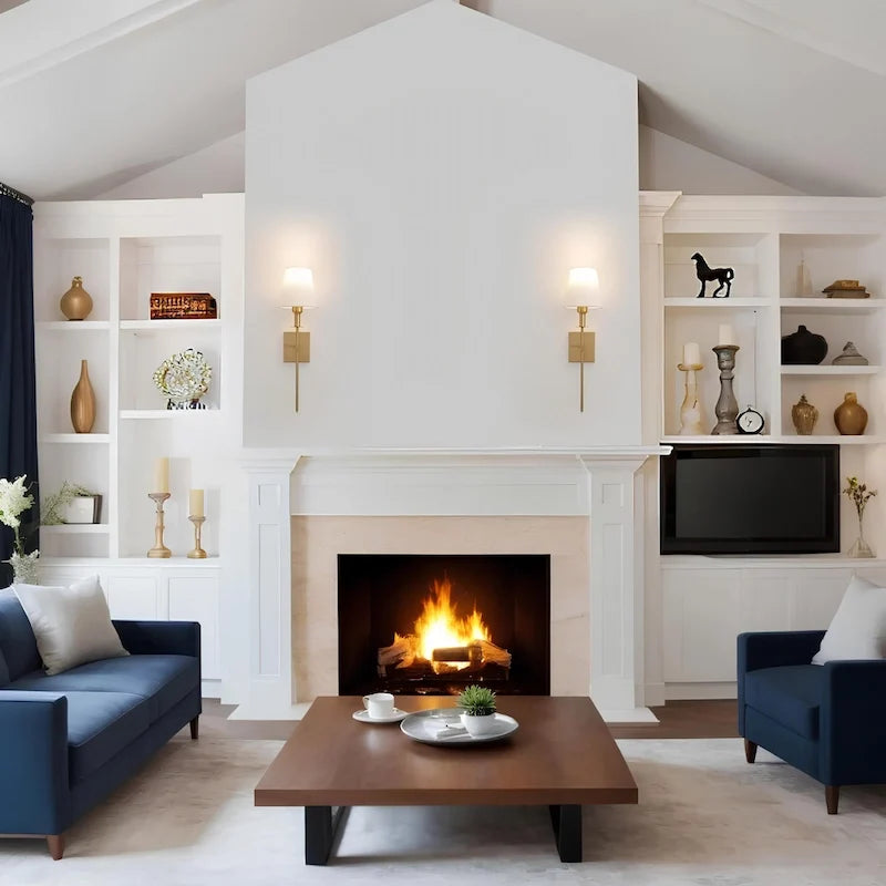 Klassieke elegante wandlamp