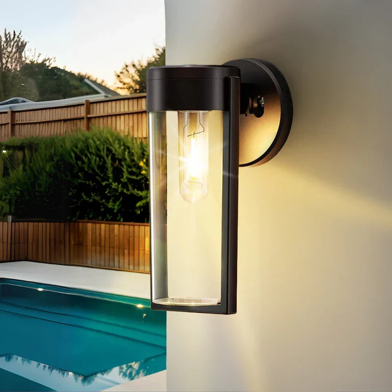 Zonne-energie wandlamp