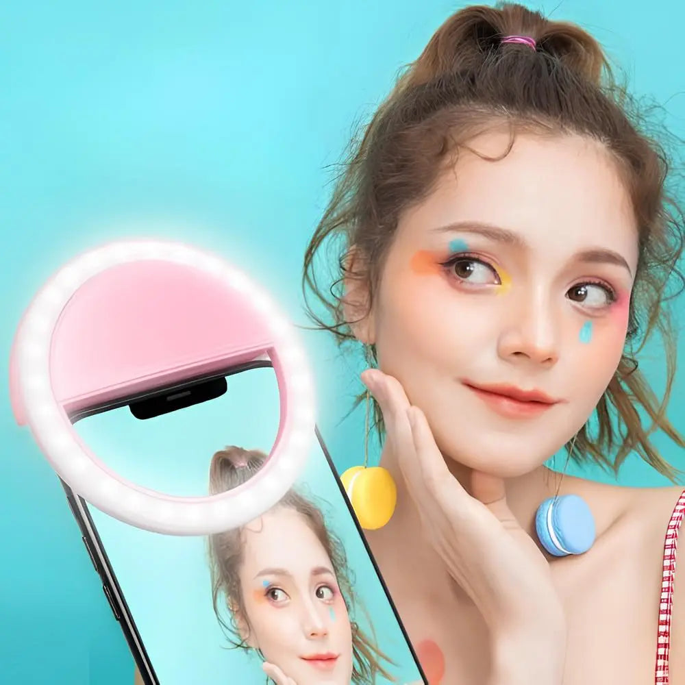 Selfie-ringlamp