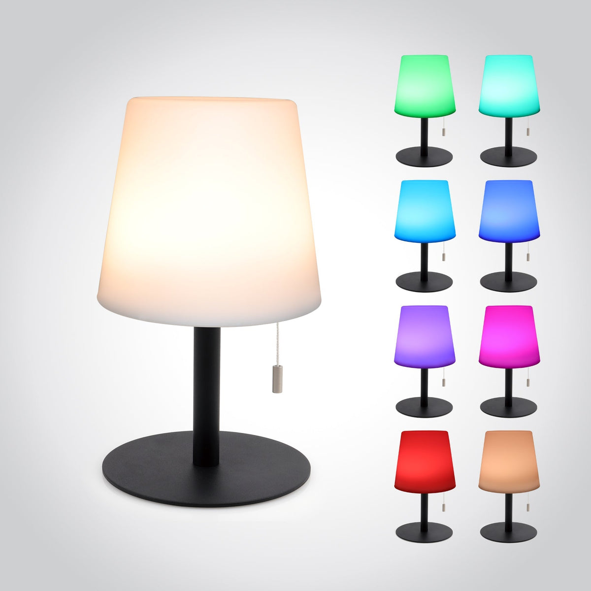 Minimalistische moderne tafellamp