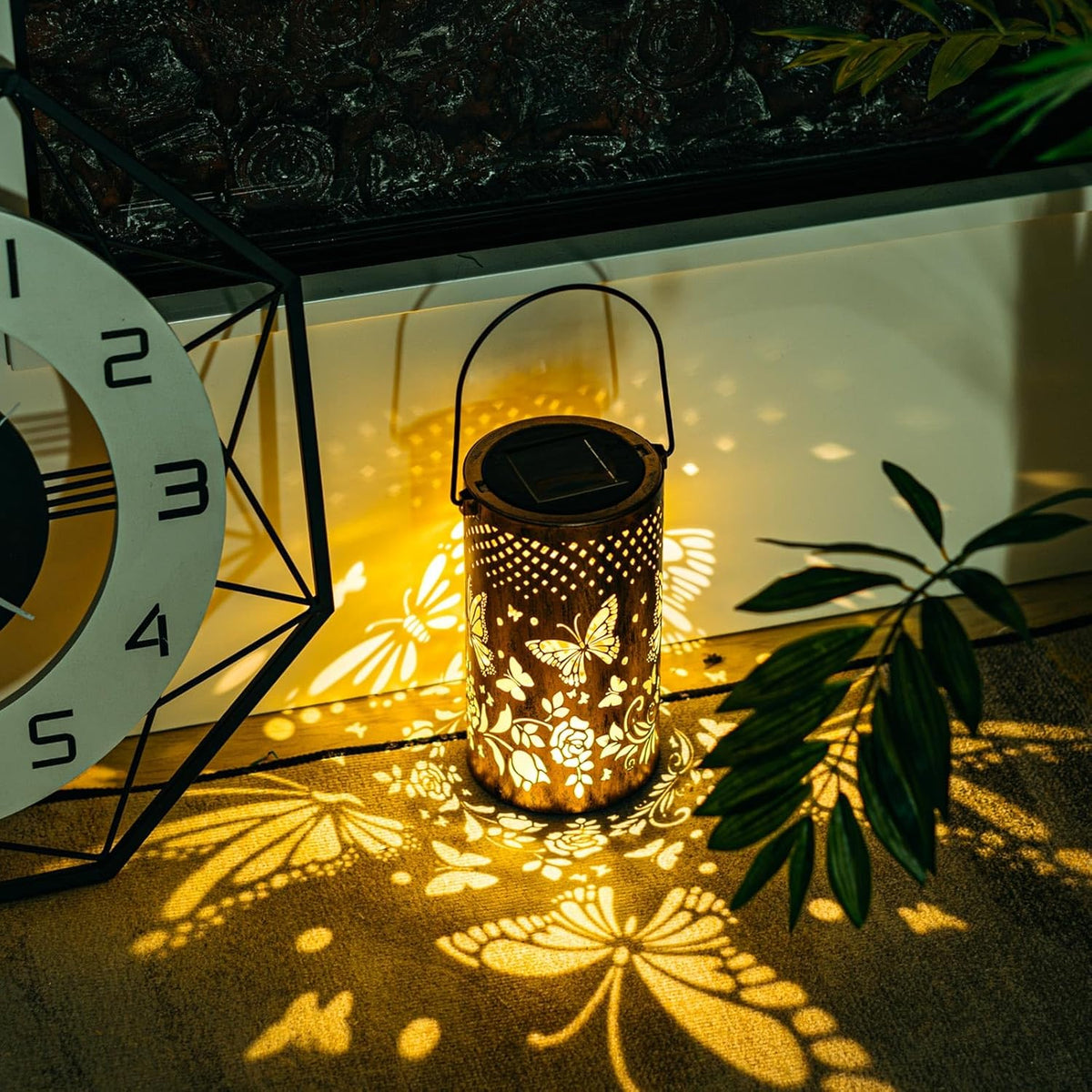 Zonnepatroonlantaarn