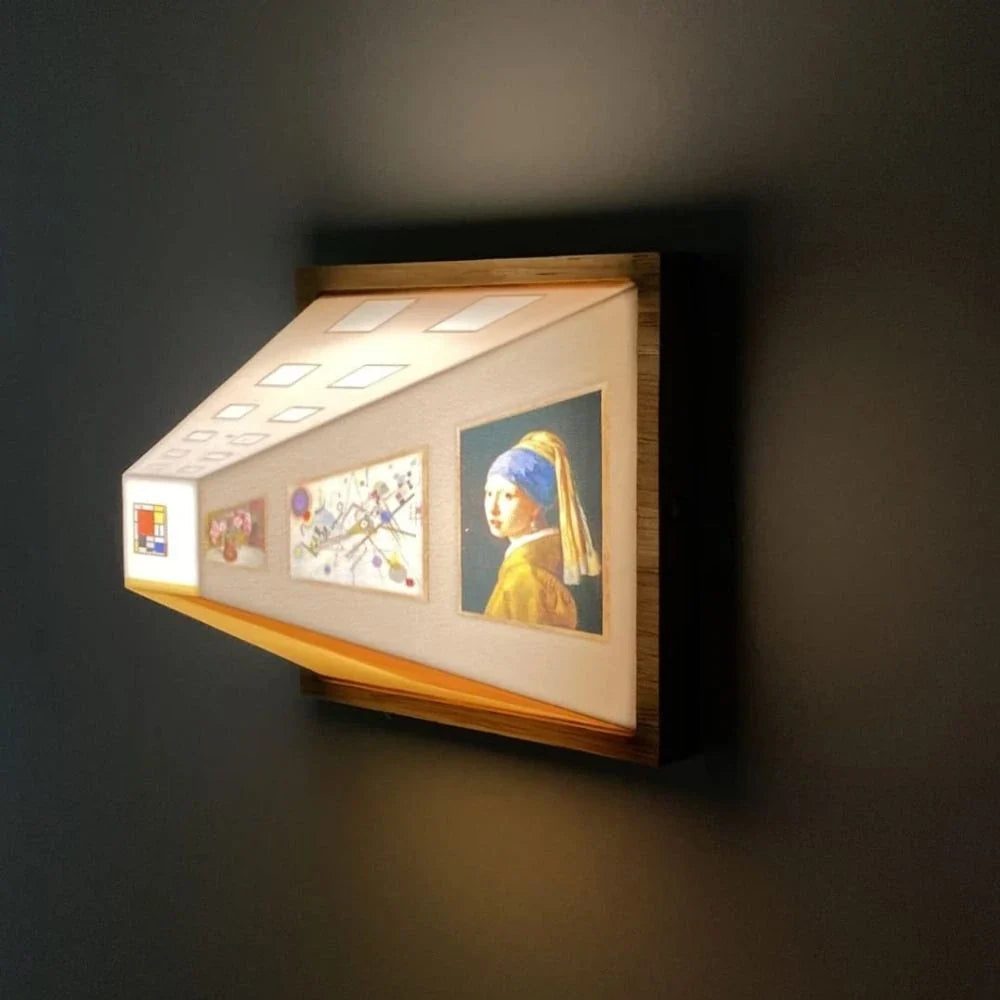 3D-illusie kunstlamp