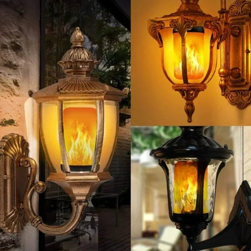 LED-lamp met vlam-effect