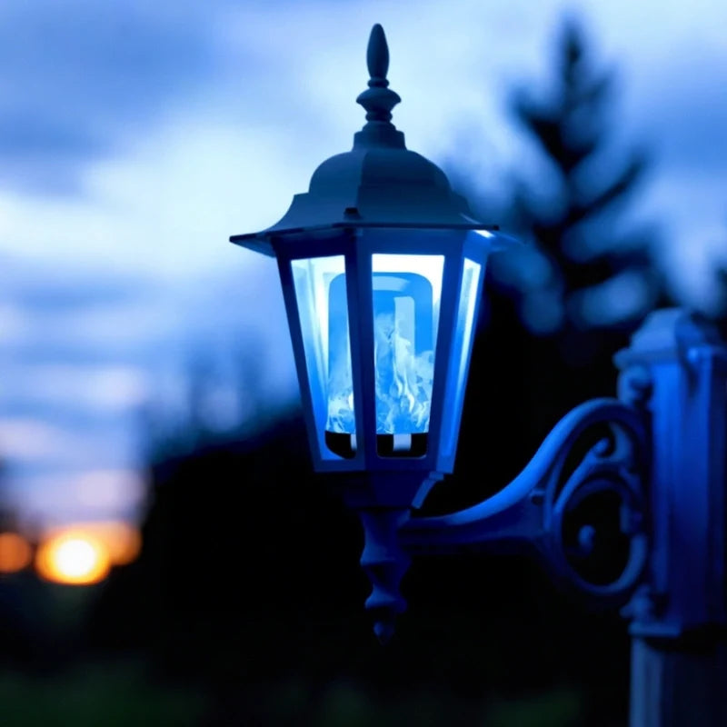 LED-lamp met vlam-effect
