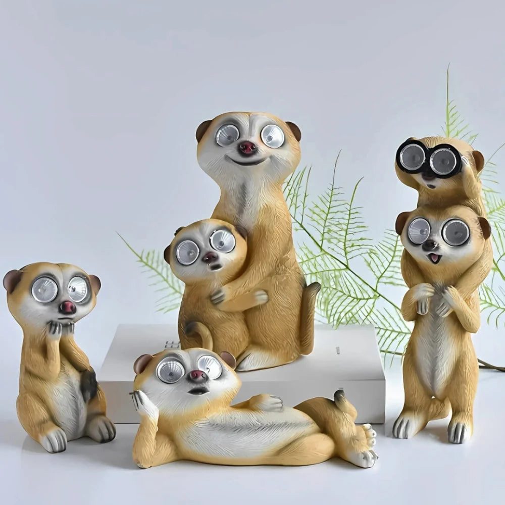 SolarKats™ Verlichte stokstaartfiguren