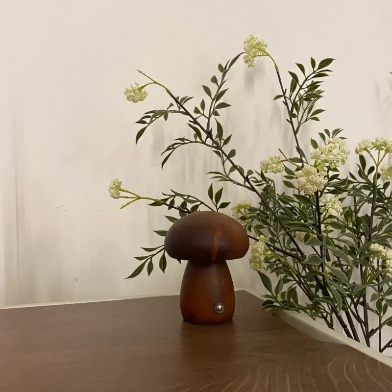 Lumishroom™ Houten tafellamp