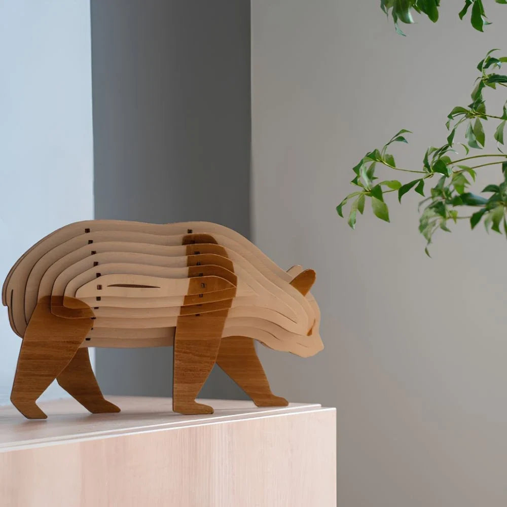 WildCraft™ Houten dierenlamp