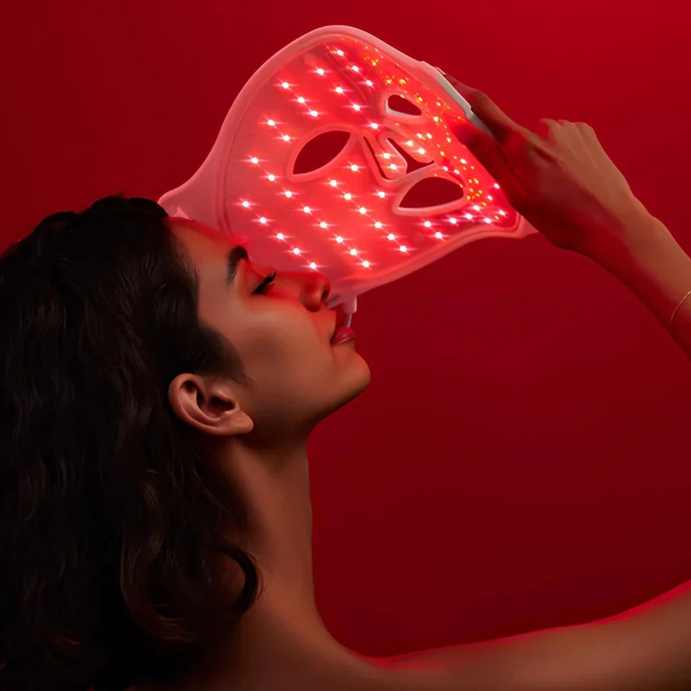 LumaDerm™ Roodlichttherapie gezichtsmaske