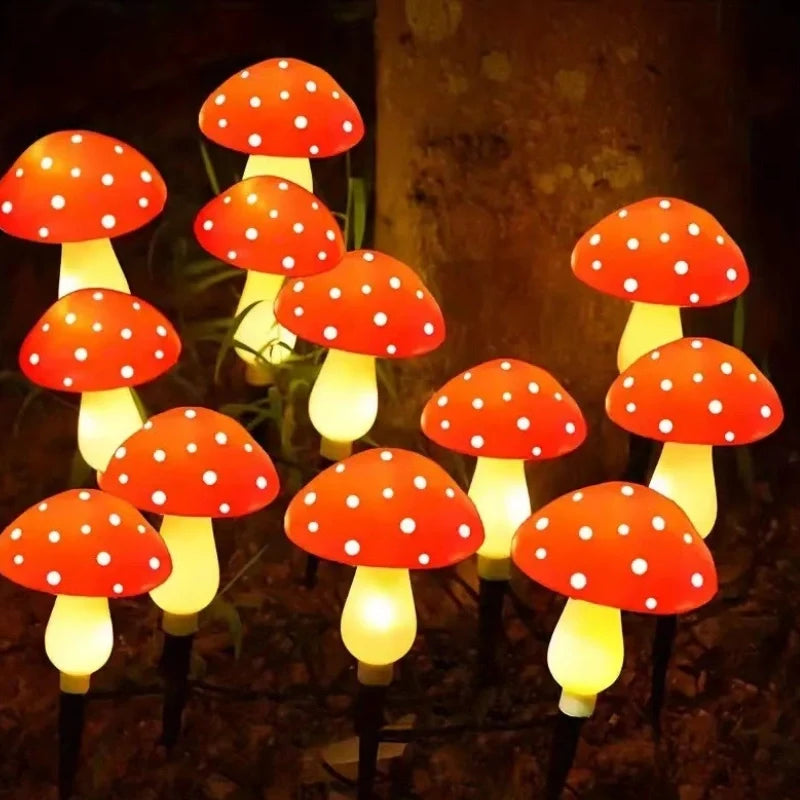 MoonlitMushrooms™ Solar tuinlampen