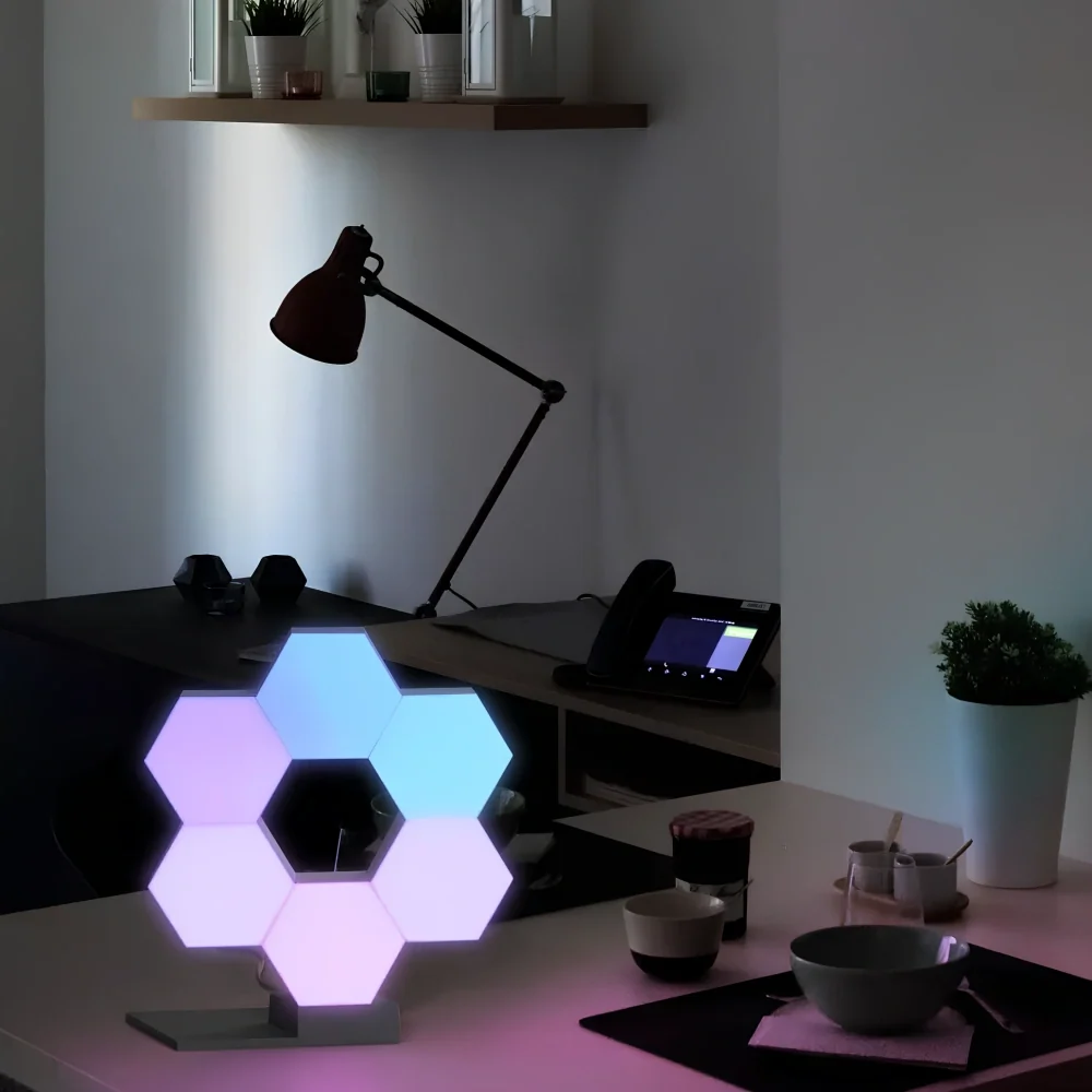 Honingraat hexalicht