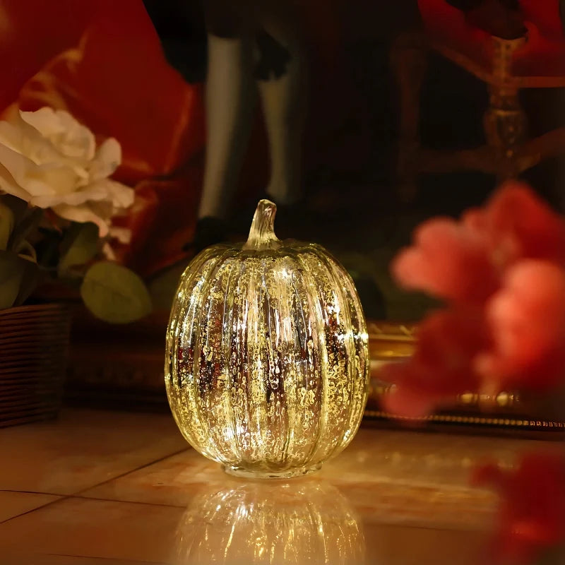HarvestGlow™ Handgeblazen glazen lamp