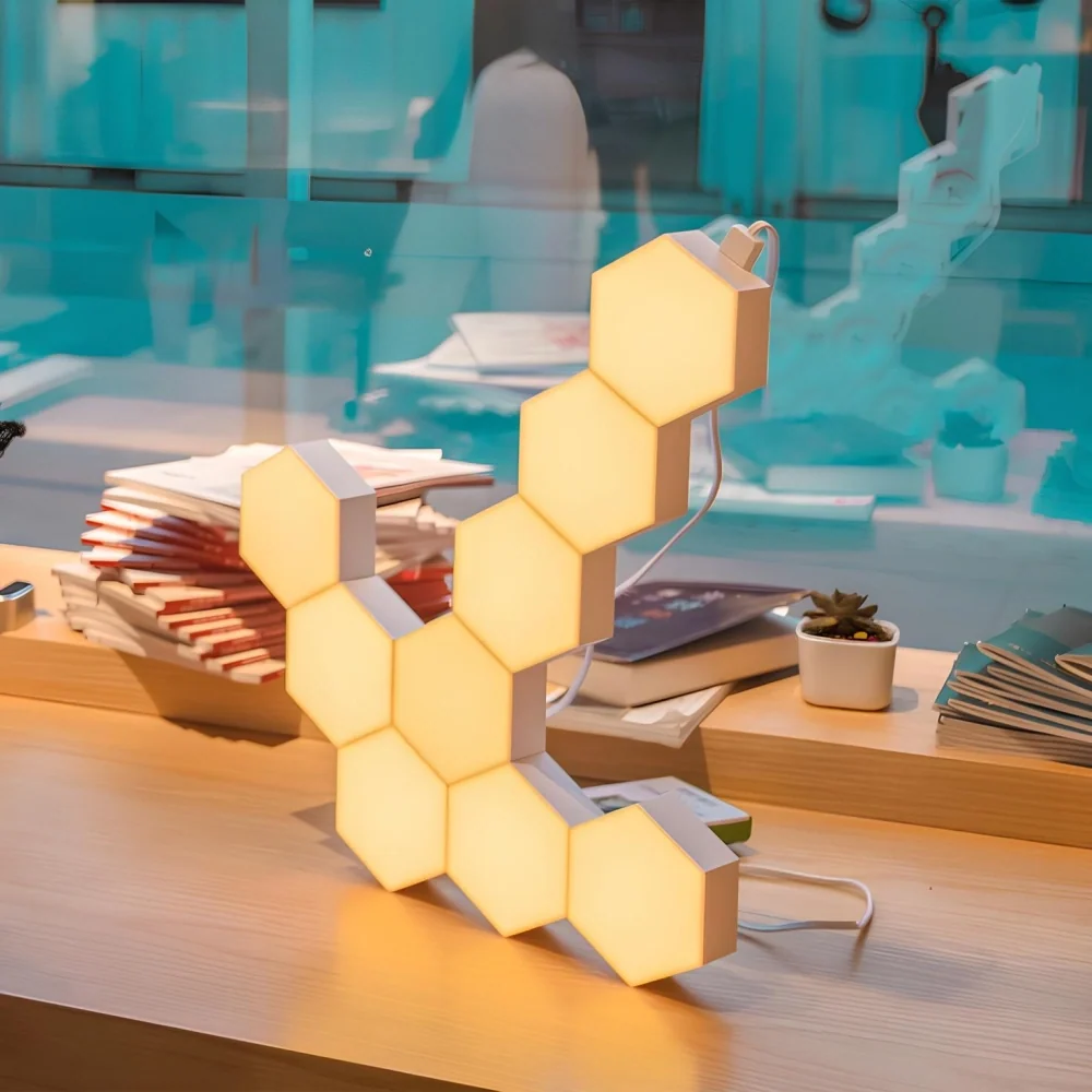 Honingraat hexalicht