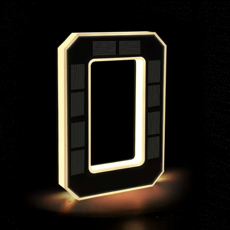 Solar huisnummerlamp