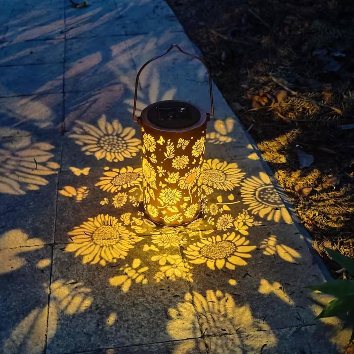Zonnepatroonlantaarn