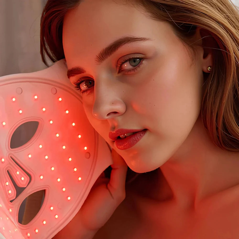 LumaDerm™ Roodlichttherapie gezichtsmaske