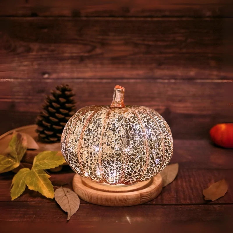 HarvestGlow™ Handgeblazen glazen lamp