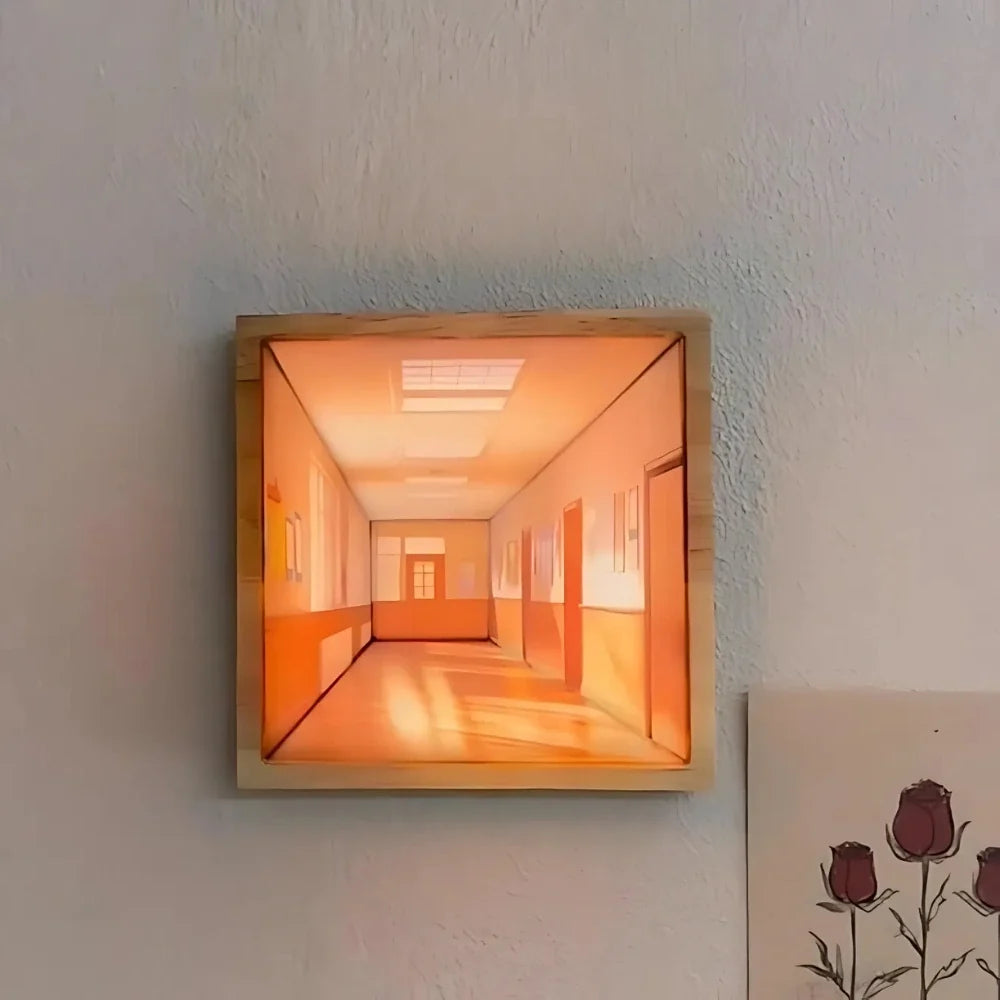 3D-illusie kunstlamp
