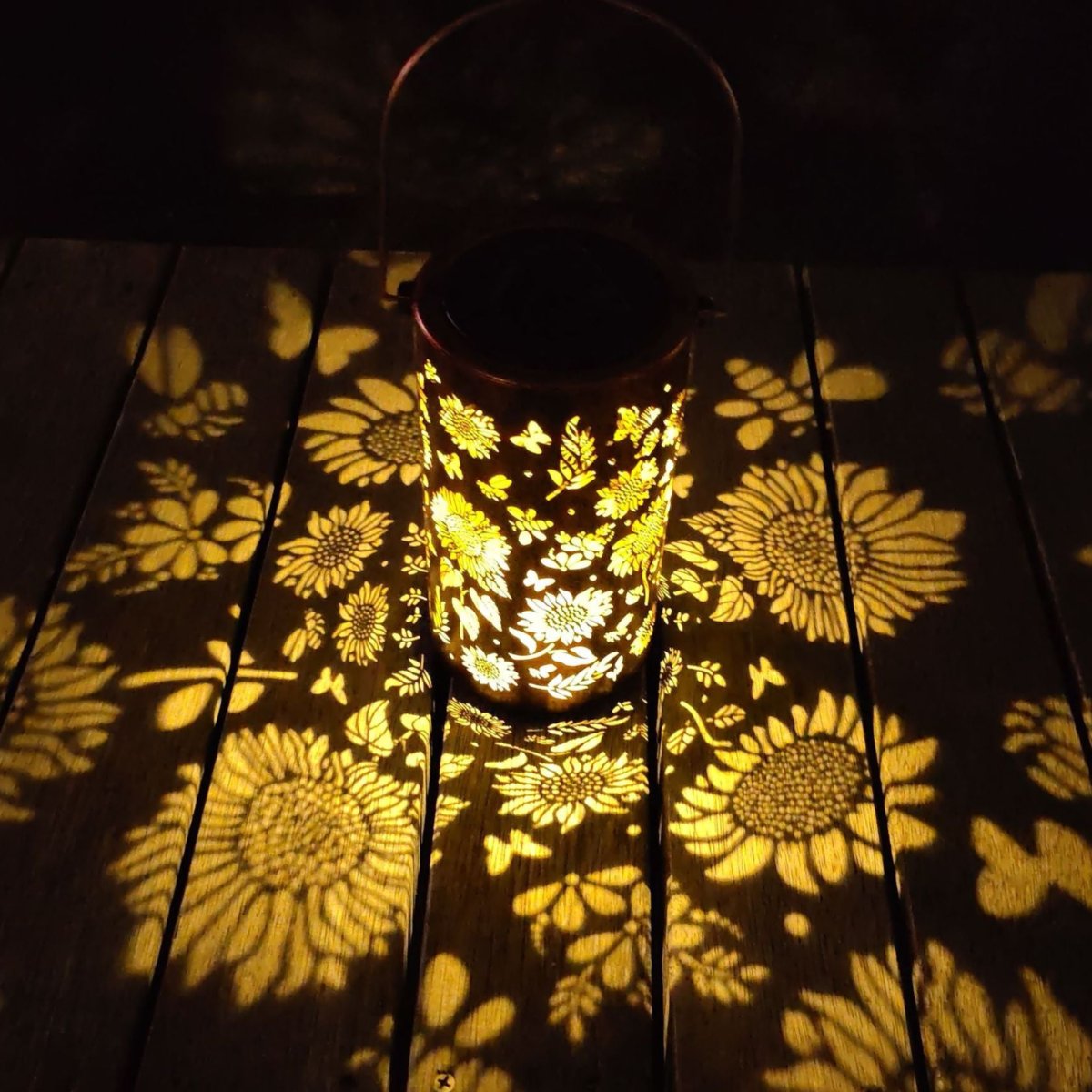 Zonnepatroonlantaarn