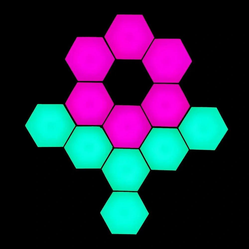 Honingraat hexalicht