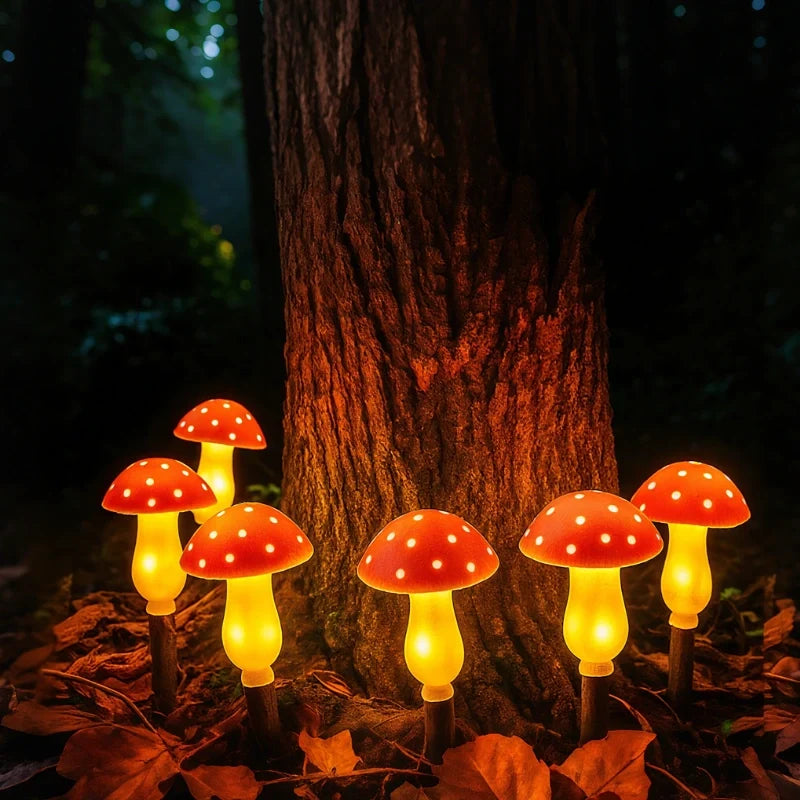 MoonlitMushrooms™ Solar tuinlampen