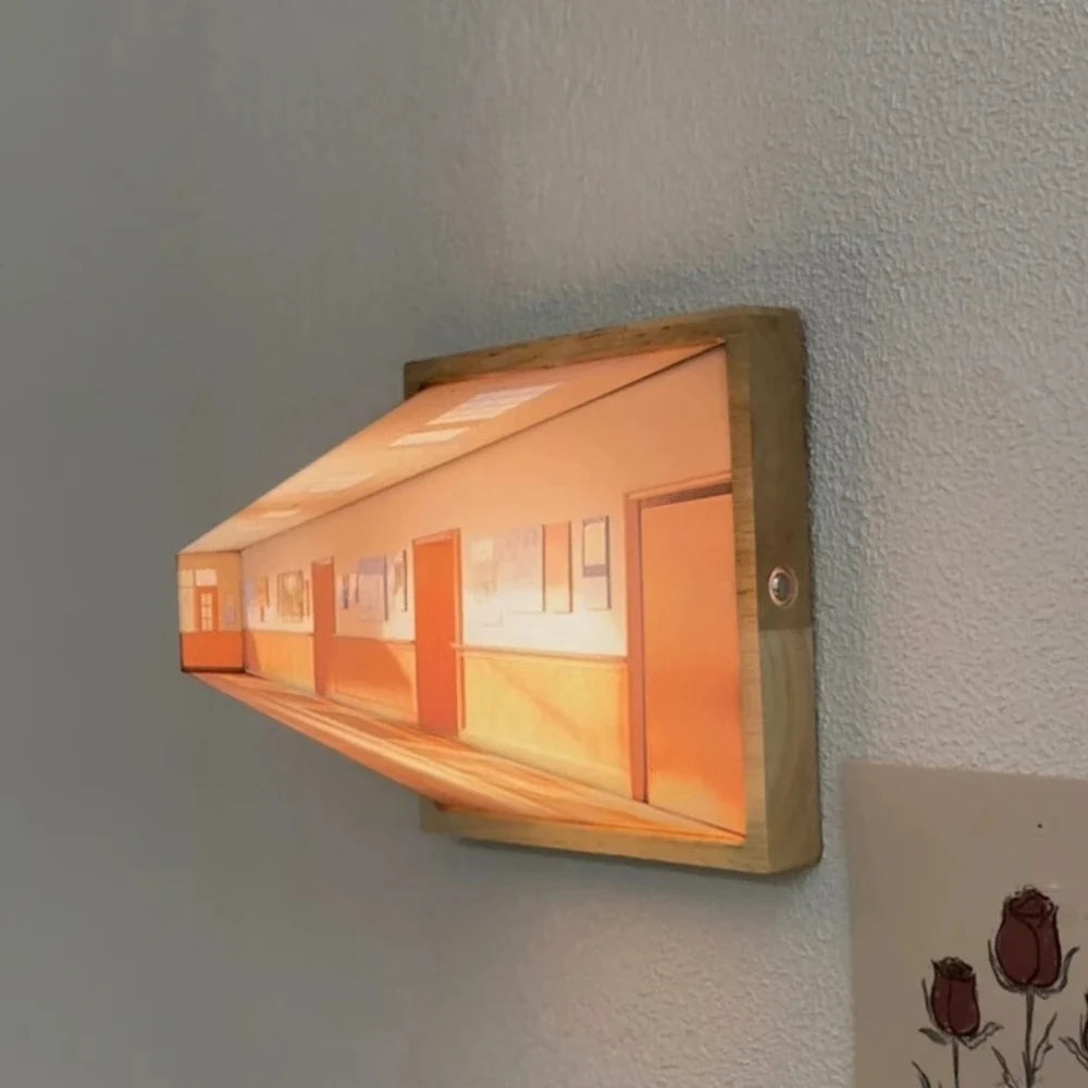 3D-illusie kunstlamp