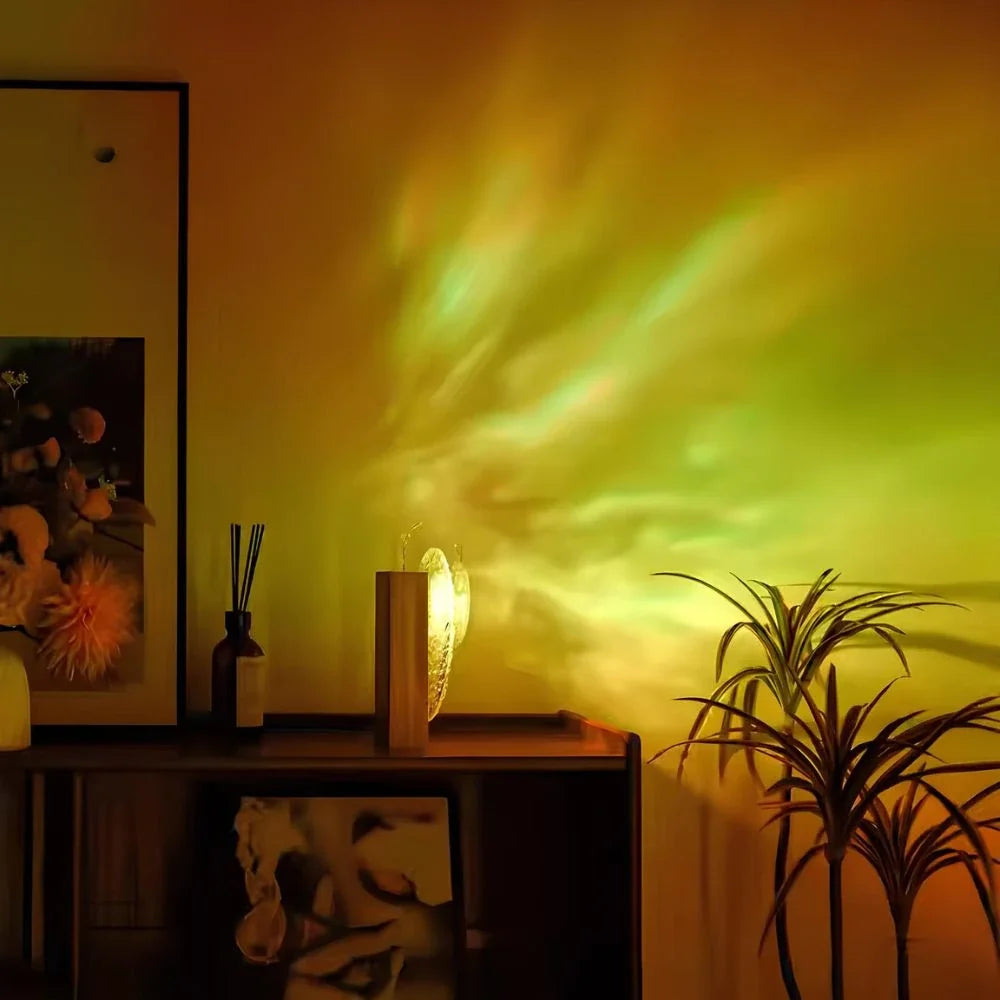 Lumière d'ambiance coucher de soleil