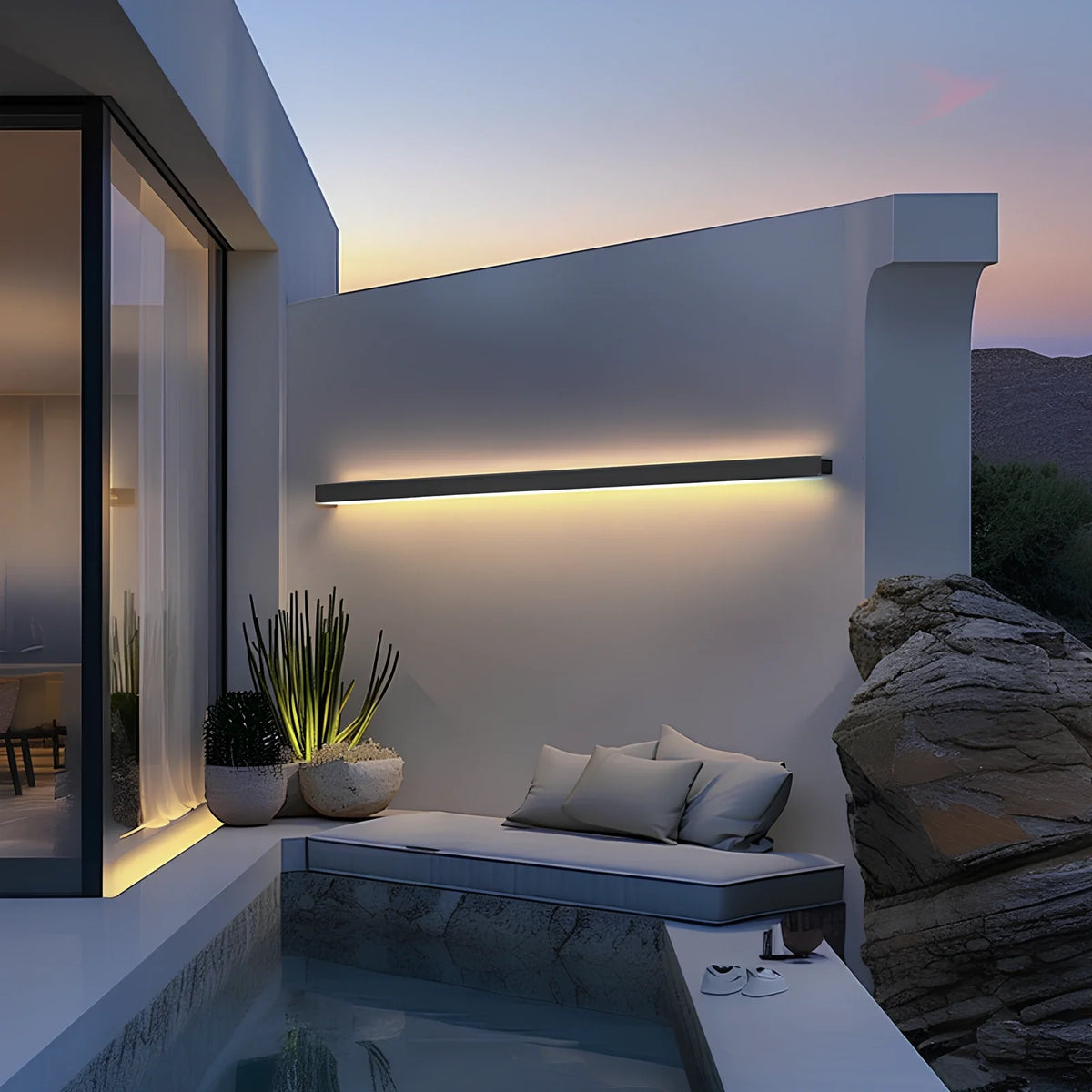 Linear Luxe™ Buitenwandlamp