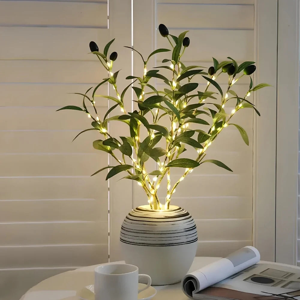 Verlichte takken