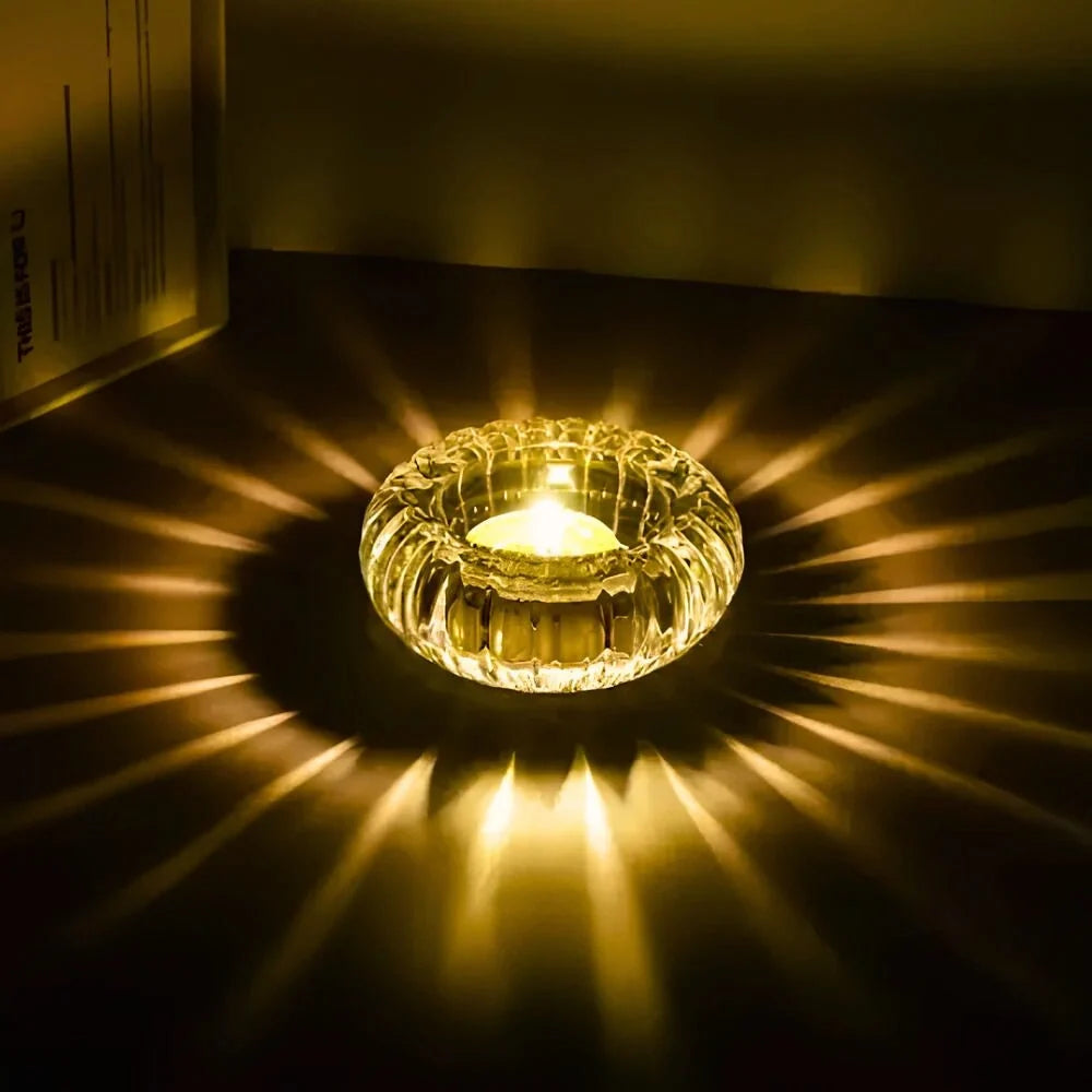 GlowRipple™ kaarsenhouder.