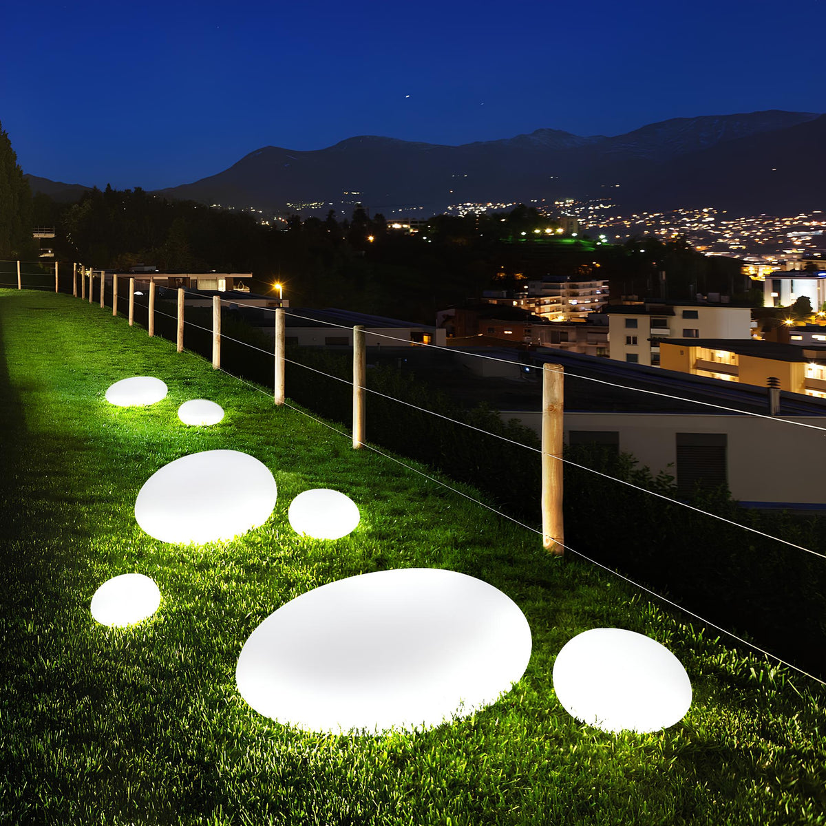 Kasseien tuinlamp