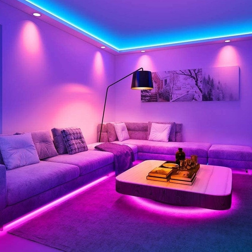 Kleurrijke LED-strip