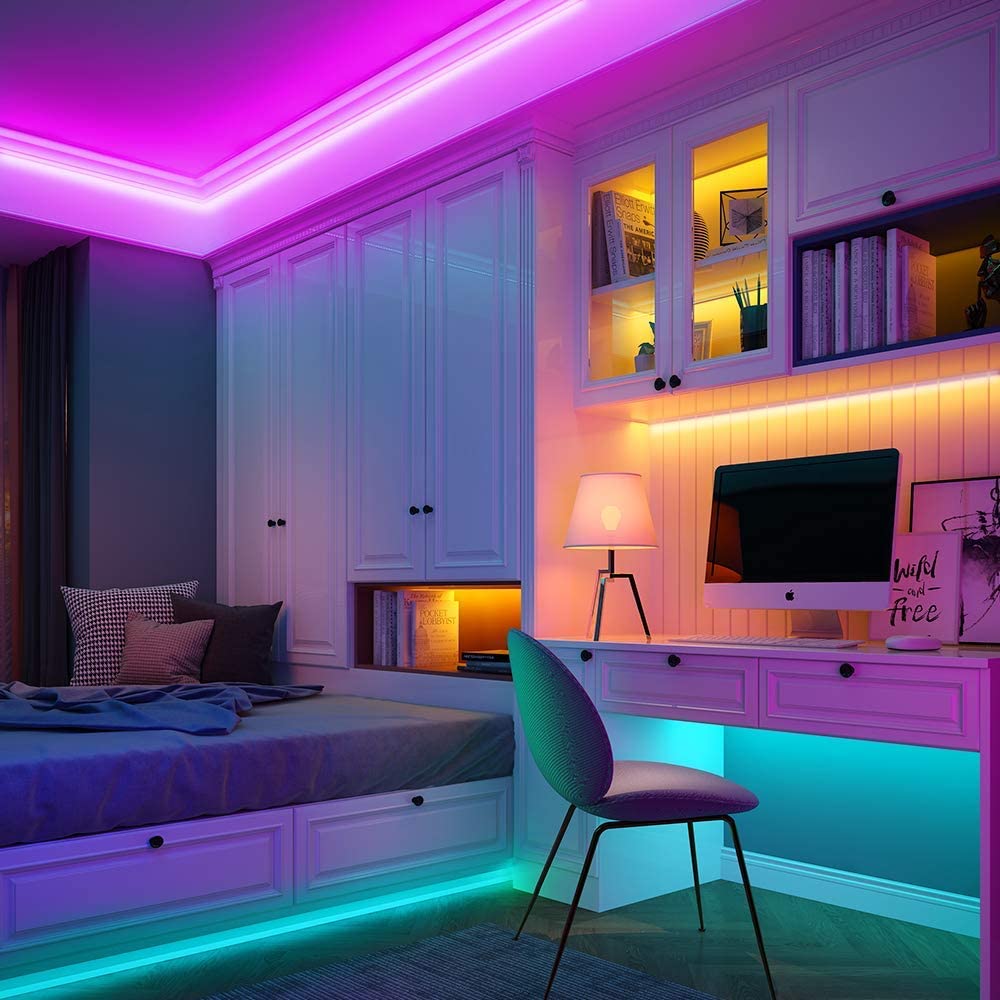 Kleurrijke LED-strip