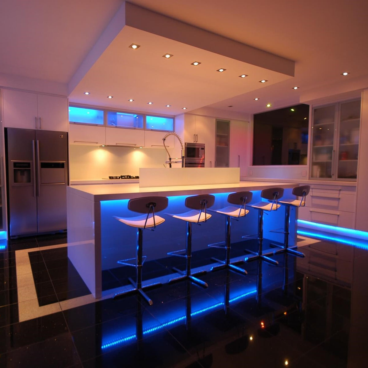 Kleurrijke LED-strip
