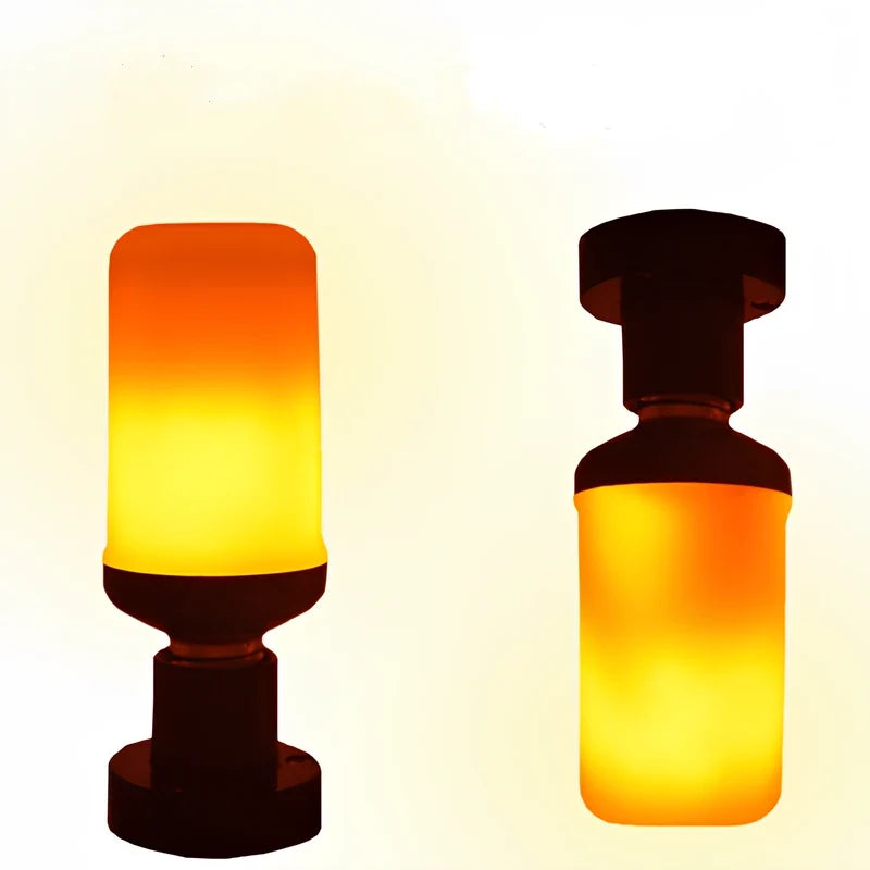 LED-lamp met vlam-effect
