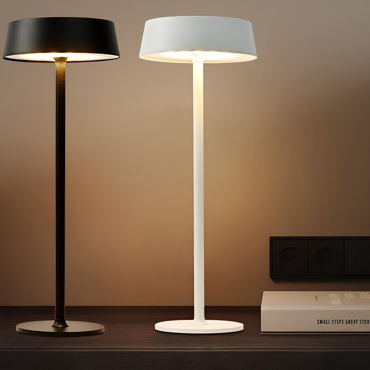 Strakke moderne tafellamp