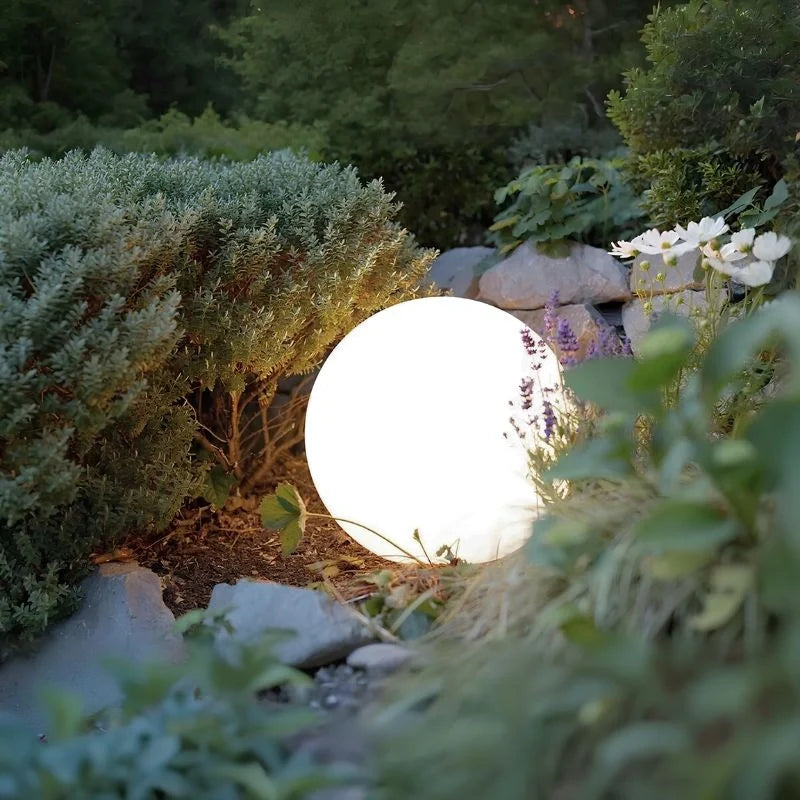 Bolvormige tuinlamp