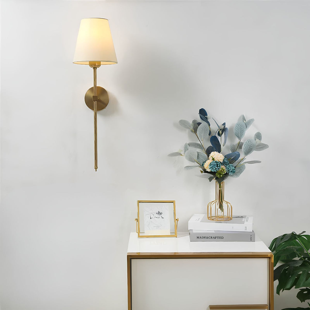 Klassieke elegante wandlamp