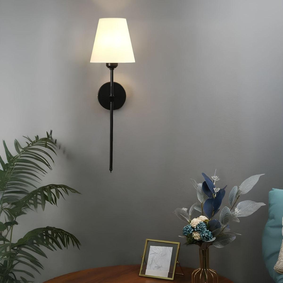 Klassieke elegante wandlamp