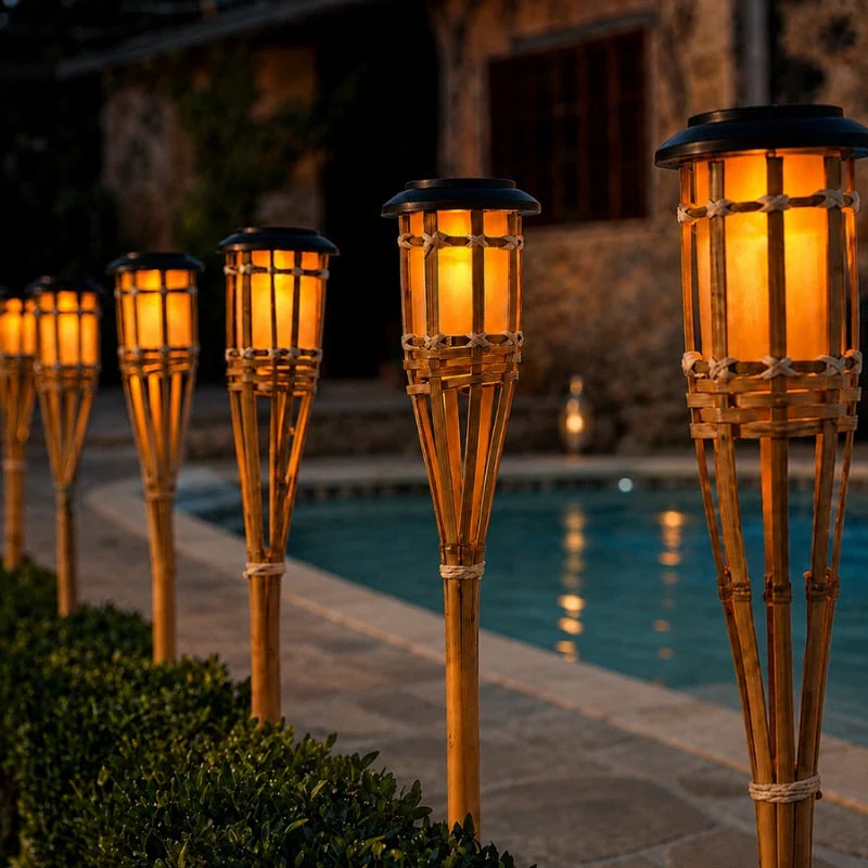 BambooFlame™ Solar fakkel