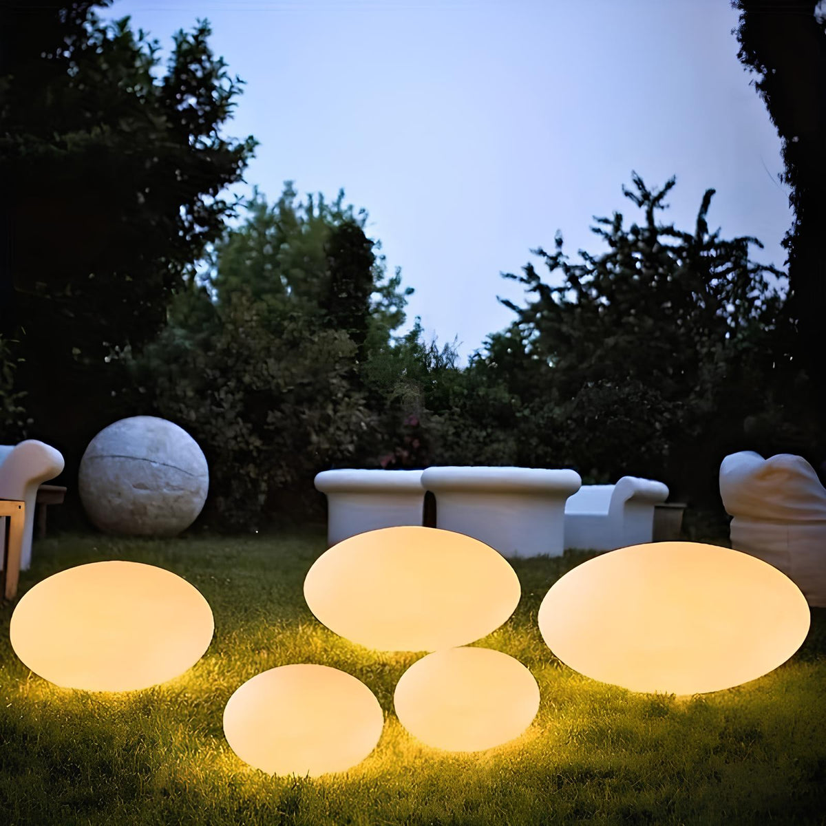 Kasseien tuinlamp