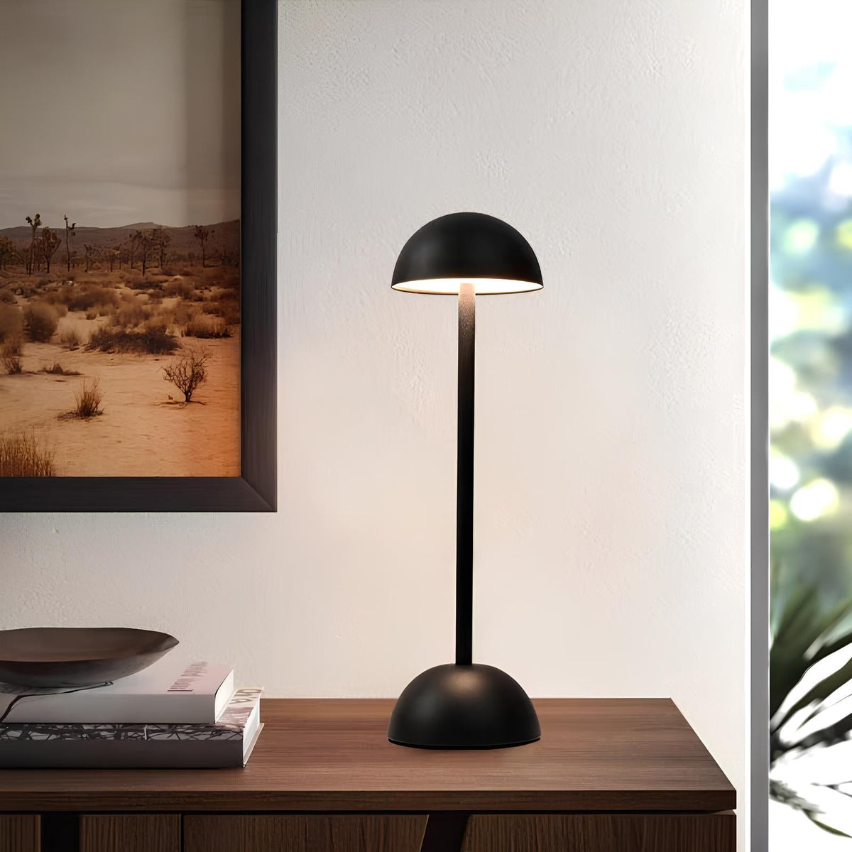 Noordse minimalistische tafellamp