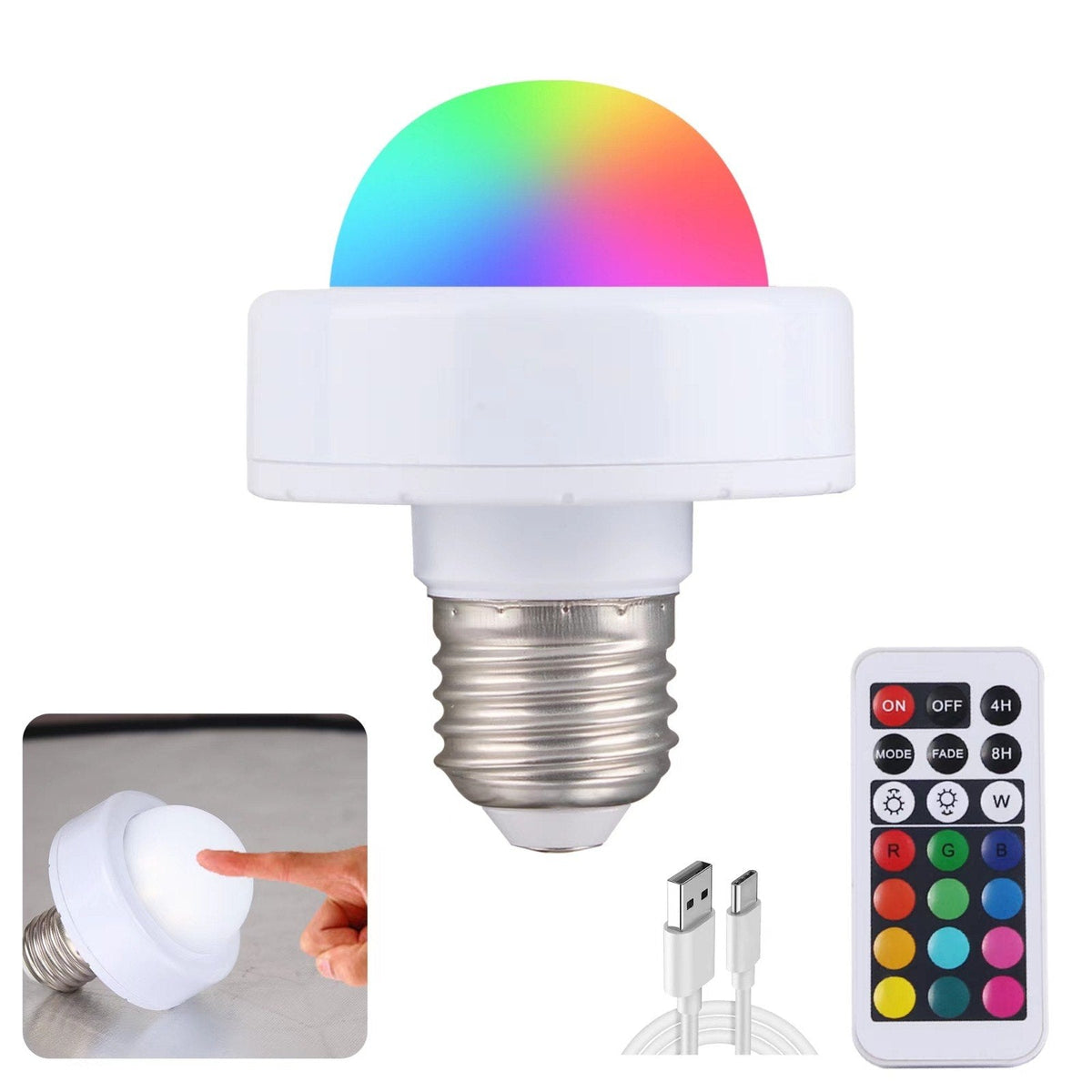 Oplaadbare lamp met afstandsbediening